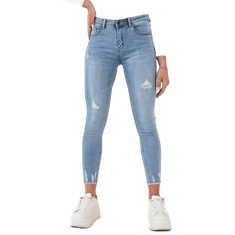 Dstreet Dámske džínsové nohavice AMBEL modré uy1985 XL