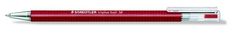 Staedter Guľôčkové pero "Triplus M", červená, 0,5 mm, s uzáverom, 431 M-2