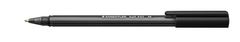 Staedter Guľôčkové pero "Ball", čierna, 0,5 mm, s uzáverom, 432 35M-9