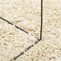 Petromila vidaXL Chlpatý koberec vysoký vlas moderný zlatý 160x230 cm