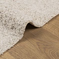Petromila vidaXL Shaggy koberec PAMPLONA, vysoký vlas, moderný krémový 160x230cm