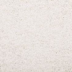 Petromila vidaXL Chlpatý koberec vysoký vlas moderný krémový 160x230 cm