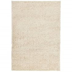 Petromila vidaXL Shaggy koberec PAMPLONA, vysoký vlas, moderný, zlatý 160x230 cm