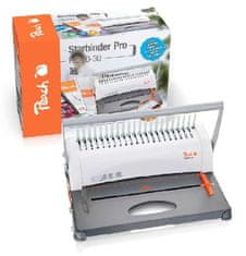 Peach manuálny viazač Star Binder Pro PB200-30, A4 väzba až 350 listov do plastových chrbtov