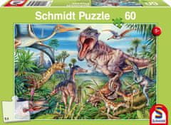 Schmidt Puzzle Medzi dinosaurami 60 dielikov