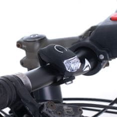 L-BRNO  KX5066 Silikónové svetlo na bicykel 2 ks čierna
