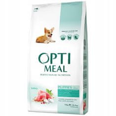 OptiMeal OPTIMEAL suché krmivo pre šteňatá všetkých plemien s moriakom 12 kg