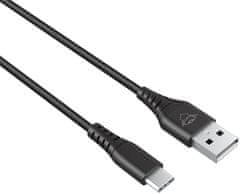 TRUST napájecí kábel GTX266 USB-C - USB-A pro PS5 ovládač Dualsansa, Play & Charge, 3m, čierna