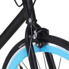 Vidaxl Bicykel s pevným prevodom čierno-modrý 700c 59 cm