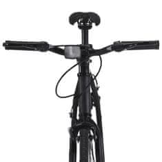 Vidaxl Bicykel s pevným prevodom čierno-zelený 700c 51 cm