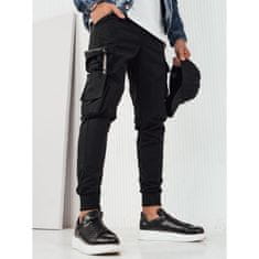 Dstreet Pánske bojové nohavice čierne ux4161 XL