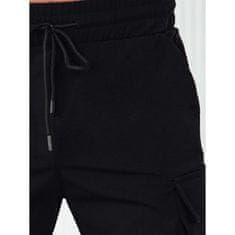 Dstreet Pánske bojové nohavice čierne ux4161 M