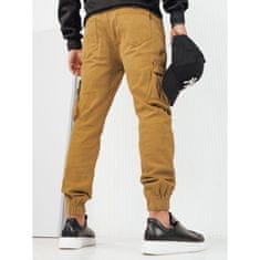 Dstreet Pánske bojové nohavice béžové ux4177 XL