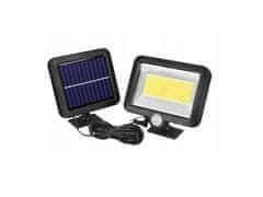 Net  P DSP0086 1,5 W 100 LED lampa so solárnym panelom a senzormi pohybu a súmraku