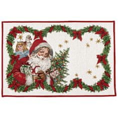 Villeroy & Boch Vianočné textilné prestieranie TOY'S FANTASY Santa, 32 x 48 cm