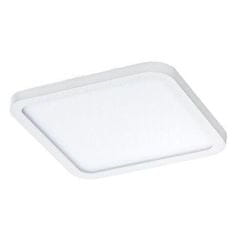AZZARDO LED Stropné zápustné bodové svietidlo AZzardo Slim 15 Square 3000K IP44 white AZ2837 12W 1000lm 3000K IP44 14,5 cm štvorcové biele