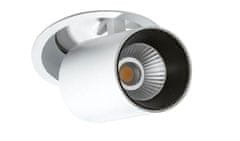 AZZARDO LED Stropné zápustné bodové svietidlo AZzardo Luna 15W Dimm white/black AZ2828 15W 1270lm 3000K stmievateľné bielo-čierne