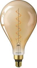 Philips Philips Vintage LED žiarovka E27 A160 4,5 W 300lm 1800K nestmievateľná, gold