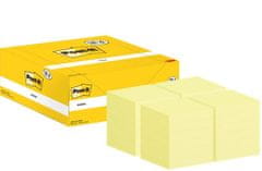 Post-It Samolepiace bloček, kanárikovo žltá, 38 x 51 mm, 24x 100 listov, 7100317764
