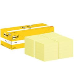 Post-It Samolepiace bloček, kanárikovo žltá, 76 x 76 mm, 24x 100 listov, 7100319213