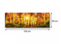 Dimex Dimex, obrazy na plátne - Slnečný les 150 x 50 cm