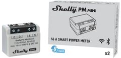 Shelly Gen3 PM Mini, spínací modul, WiFi