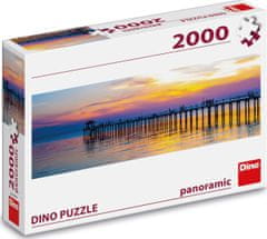DINO Panoramatické puzzle Thajský záliv 2000 dielikov