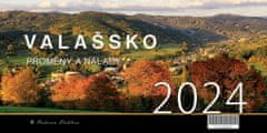 Kalendár 2024 Valašsko/Premeny a nálady - stolný