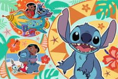 Trefl Puzzle Lilo&Stitch: Šťastný deň MAXI 24 dielikov