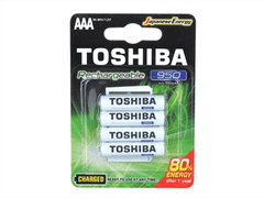 sapro Batéria TOSHIBA NiMh R03/950mAh dobíjací blister 4ks 