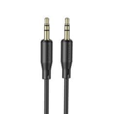 Borofone Audio kábel BL18 jack 3,5 mm na jack 3,5 mm čierny