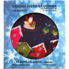Solex Vianočná dekorácia VODO20/dedina