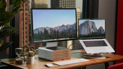 Twelve South HiRise Pro - stojan na monitor a iMac, strieborný