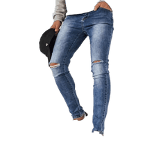 Dstreet Pánske džínsové nohavice SAL modré ux4221 s31