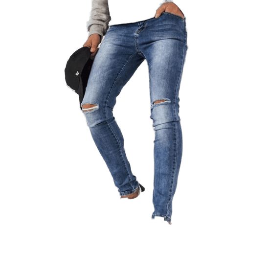 Dstreet Pánske džínsové nohavice SAL modré ux4221 s30