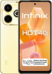 Infinix Hot 40i, 8GB/256GB, Horizon Gold