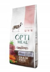 OptiMeal  suché krmivo pre psov bez obilnín KACHNA A ZELENINA 10 kg