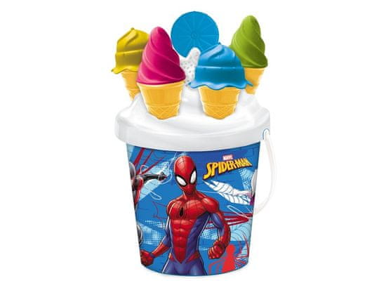 Sada do piesku Spiderman zmrzlinová súprava