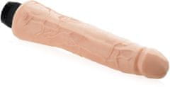 XSARA Vibrátor z gelové hmoty, elastický penis, velký dong do štěrbinky - 75115680