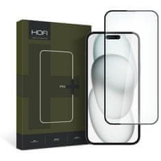 Hofi Glass Pro Full Screen ochranné sklo na iPhone 15 Plus, čierne