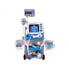 JOKOMISIADA Detský lekársky vozík, modrý