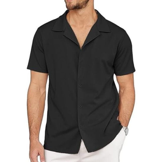 VIVVA® Košeľa, ktorá sa nekrčí – pánska elastická nekrčivá košeľa s krátkym rukávom | BRILLSHORT