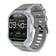 Watchmark Smartwatch Ultra Sivá