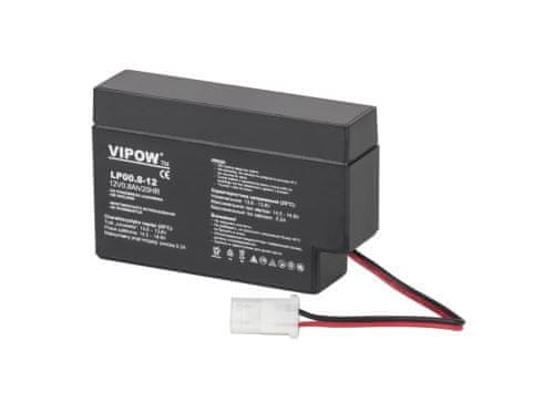 vipow Gélová batéria VIPOW 12V 0,8Ah BAT0221 čierná