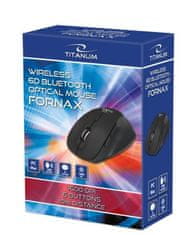 Titanum Bezdrôtová myš čierna Fornax TM122K 6 tlačidiel