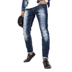 Dstreet Pánske džínsové nohavice ERA modré ux4225 s30