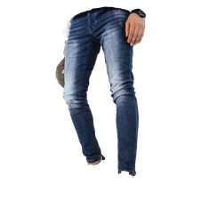 Dstreet Pánske džínsové nohavice BEKKA modré ux4242 s31