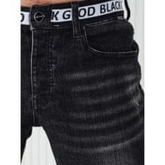 Dstreet Pánske džínsové nohavice BEKKA čierne ux4243 s31