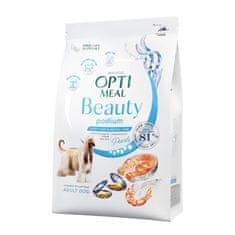 OptiMeal BEAUTY PODIUM suché krmivo pre psov HOLISTIC morský koktail 10 kg