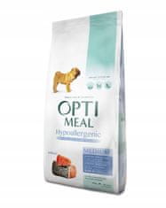 OptiMeal hypoalergénne suché krmivo pre psov s lososom 20kg